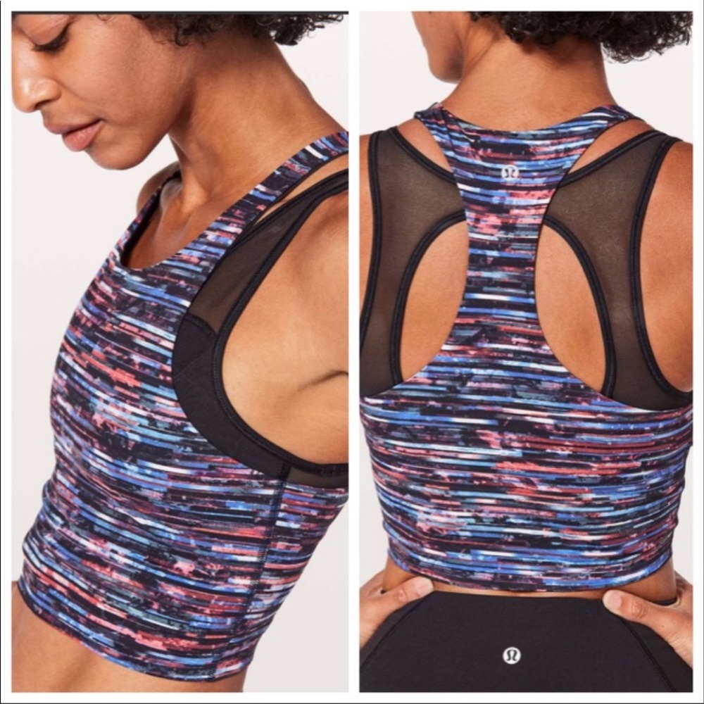 Lululemon 6 Break Free Crop Tank Nulux
